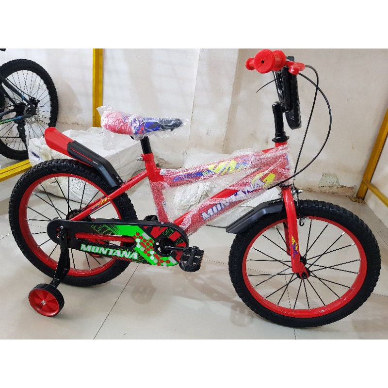Sepeda BMX 18 inch Montana Warna Merah