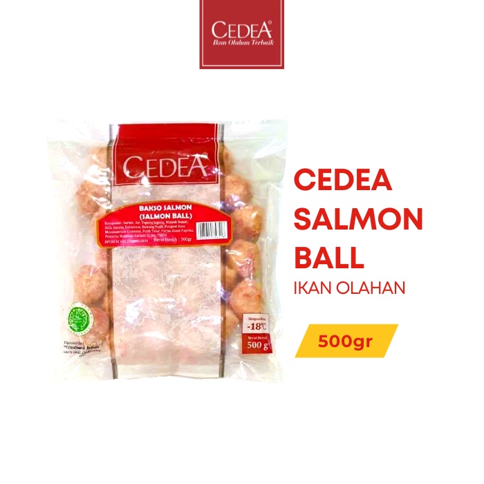 

Cedea Bakso Salmon Suki Dimsum Frozen Mart Frozen Food Palembang 500gr