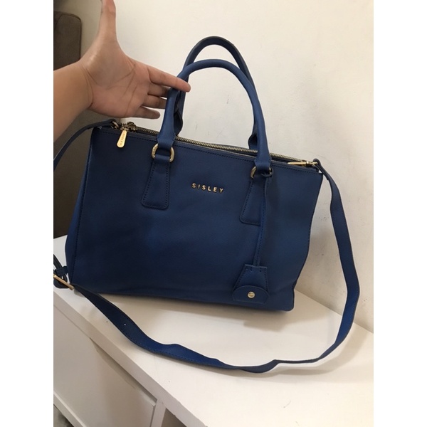 TAS SISLEY BIRU PRELOVED