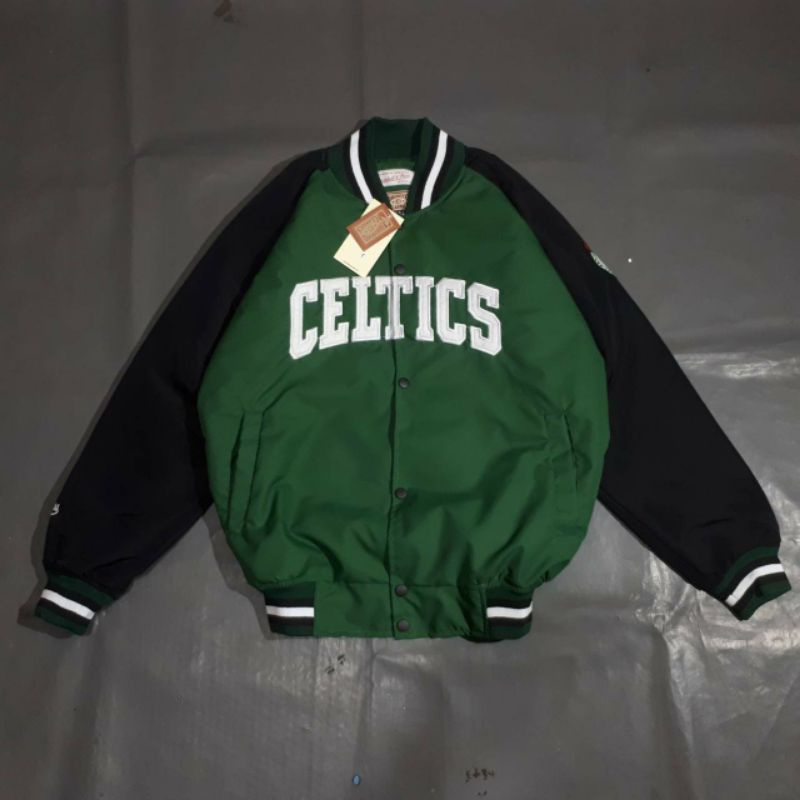 Jaket Varsity Celtics Logo Full Teg