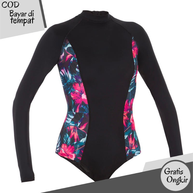 Decathlon Olaian Women Surf 1 Piece Foamy - 8526901 TN2