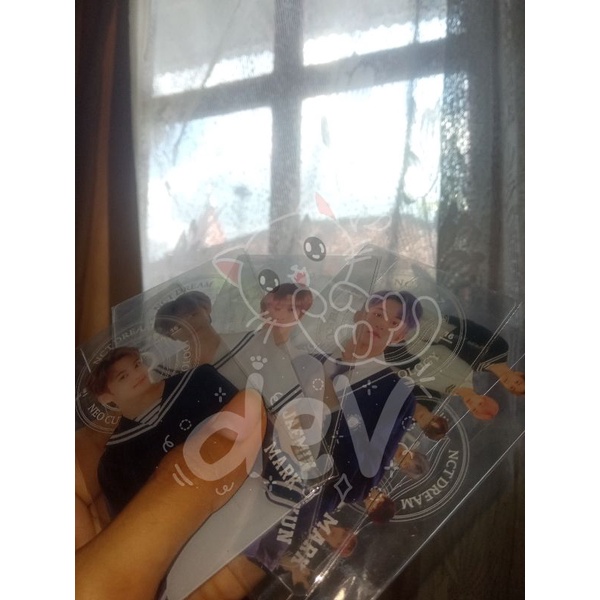 clearbook b2s nct official / photocard PC jaemin jaehyun Mark nct