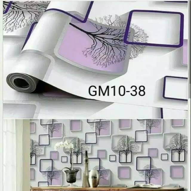 Walpaper 3D ungu