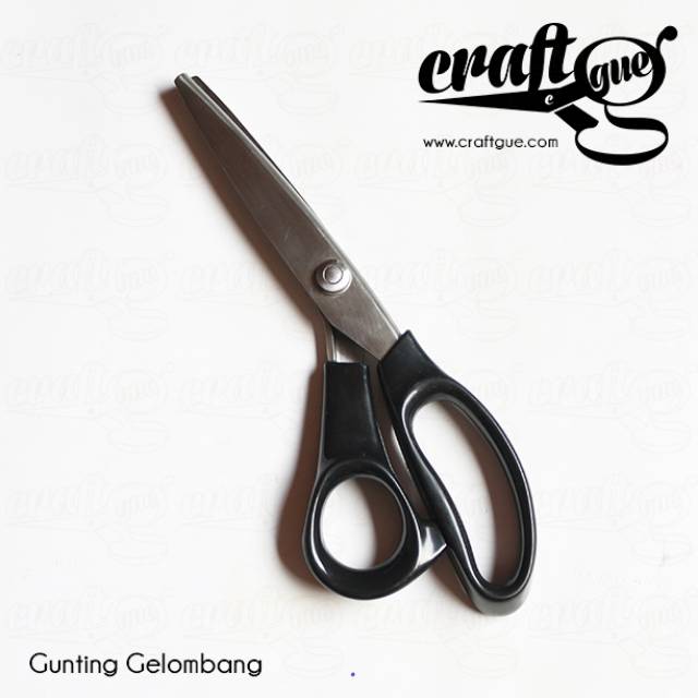 Gunting Gelombang/Curly Scissors