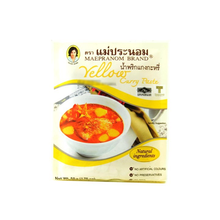 

UKRION-Mae Pranom Yellow Curry Paste 50gr