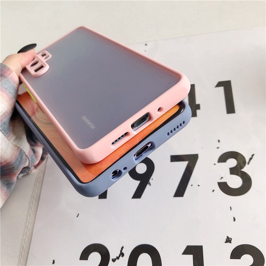 Hard Case Tembus Pandang Matte Untuk Iphone 6 7 8 Plus 11 Pro Max