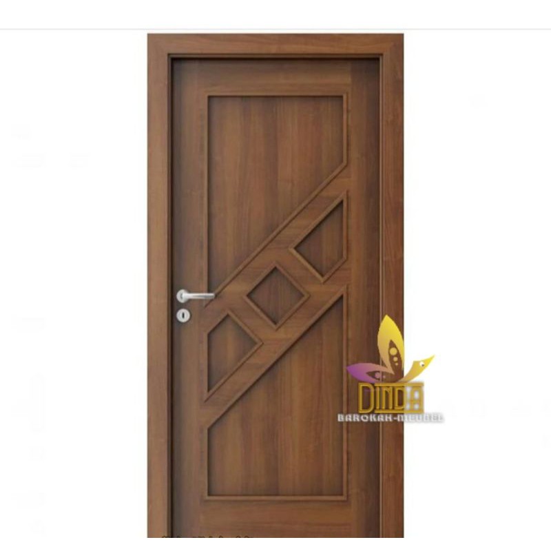 PINTU KUSEN RUMAH SINGLE MODERN JATI ASLI BERKUALITAS JEPARA