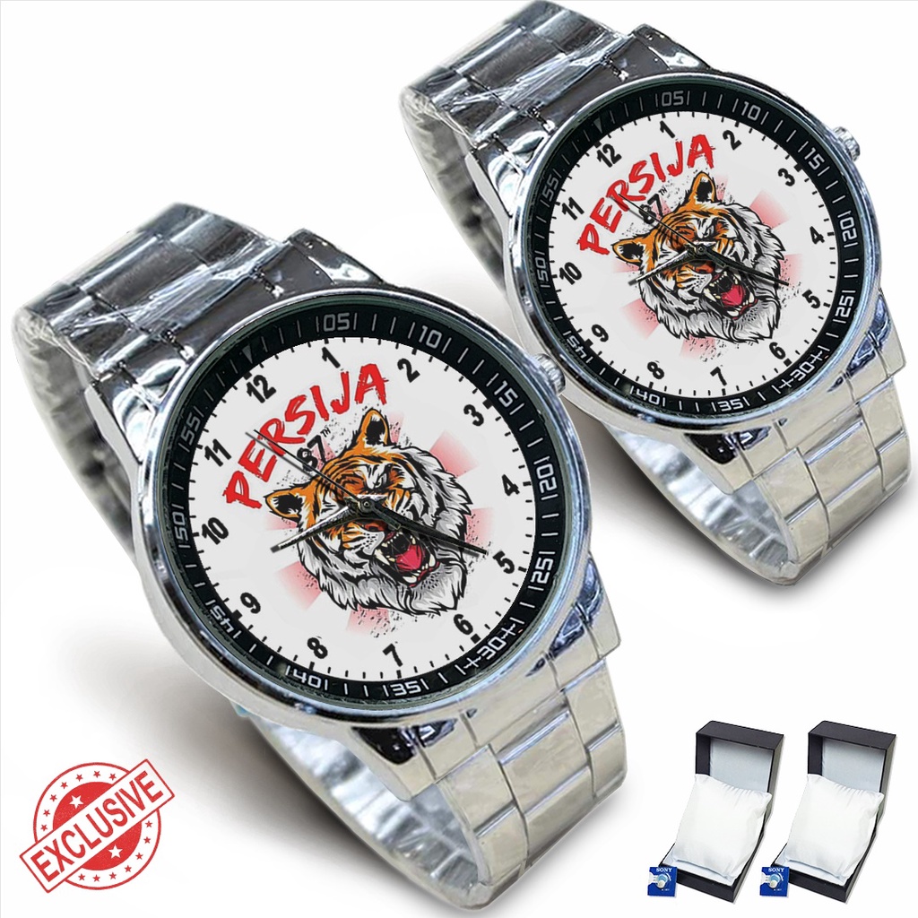 Jam Tangan Rantai Couple PERSIJA JAKMANIA 1 (Awesome)