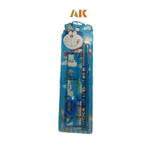

AKEMIKU/ALAT TULIS SET 5 IN 1/STATIONERY CUTE/ALAT TULIS MURAH/ALAT TULIS KARAKTER KARTUN ANAK LUCU
