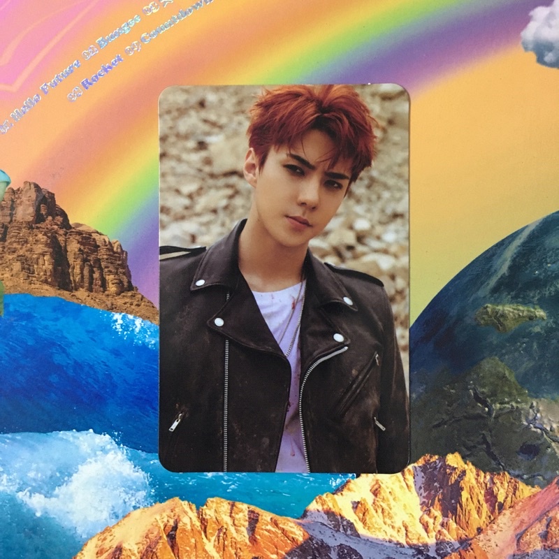 photocard pc sehun exo tempo character pouch