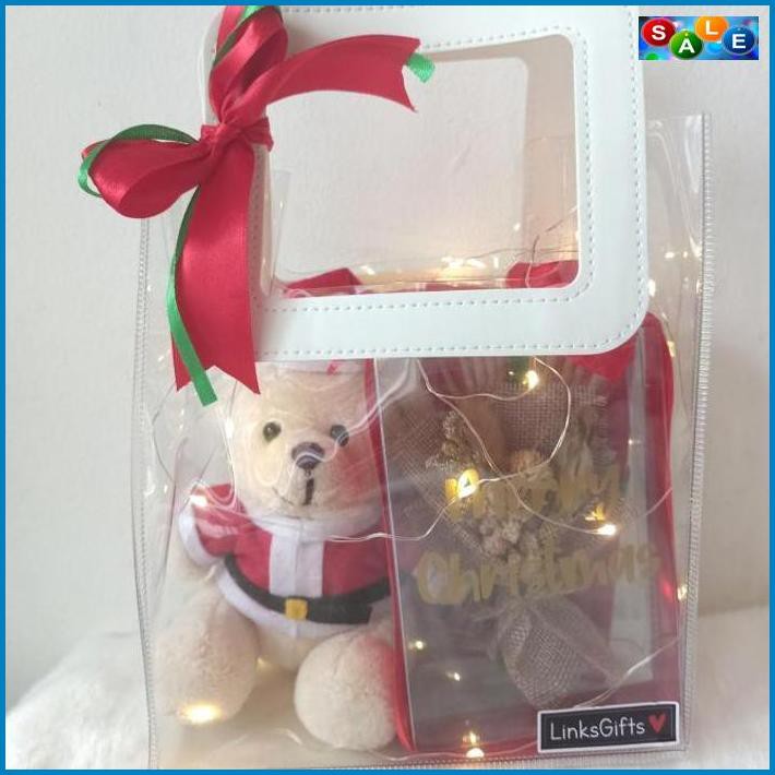 

✅Baru Christmas Hampers Gift Santa Bear Kado Natal ⭐⭐⭐⭐⭐