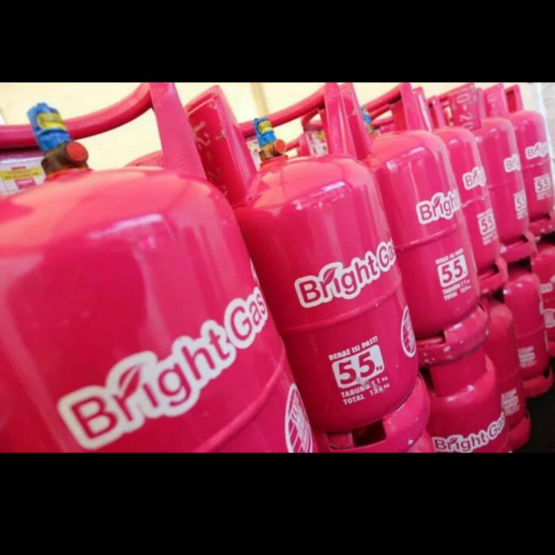 Tabung Gas LPG Elpiji Bright Gas 5.5 KG 5,5 KG 5.5kg + Isi