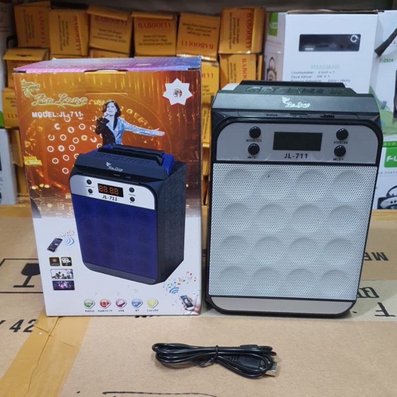 Speaker suara bass mantap Speaker Bluetooth Jinlong JL 711