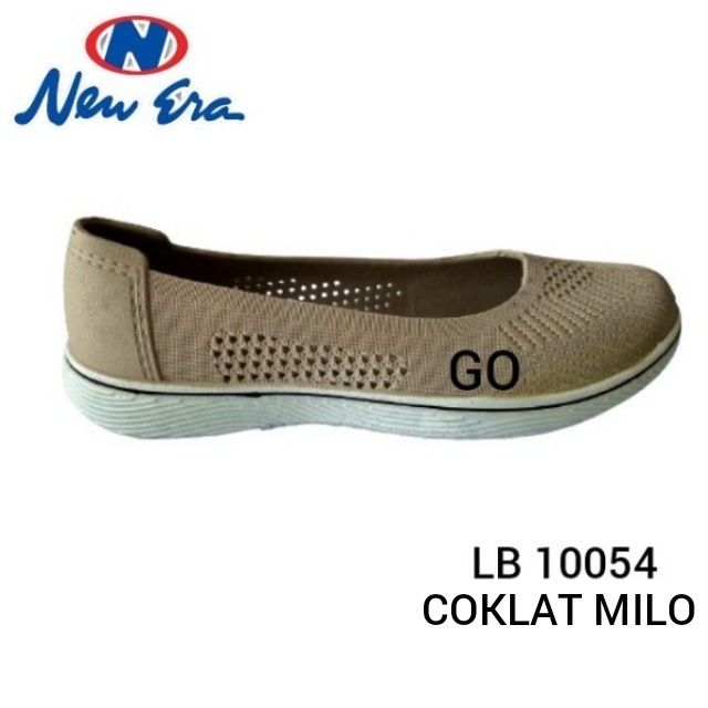 BB NEW ERA LB 10054 Sepatu Slip On Wanita Karet TERBARU Original Murah