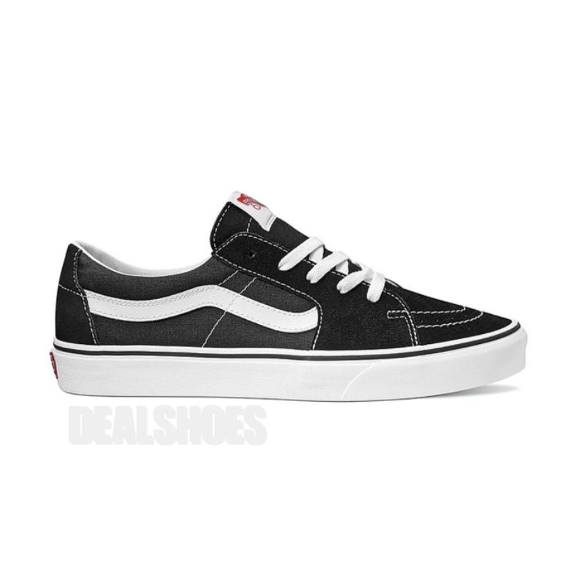 Vans Sk8 Low Black White Original BNIB 100% Free Socks & Paper Bag Vans