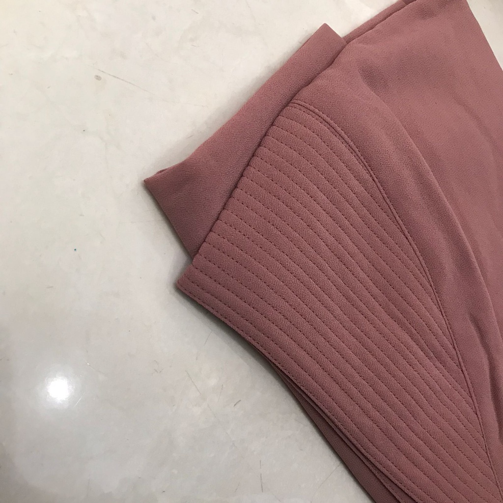 Jilbab Khimar Daily Basic Ori Flow-NUDE