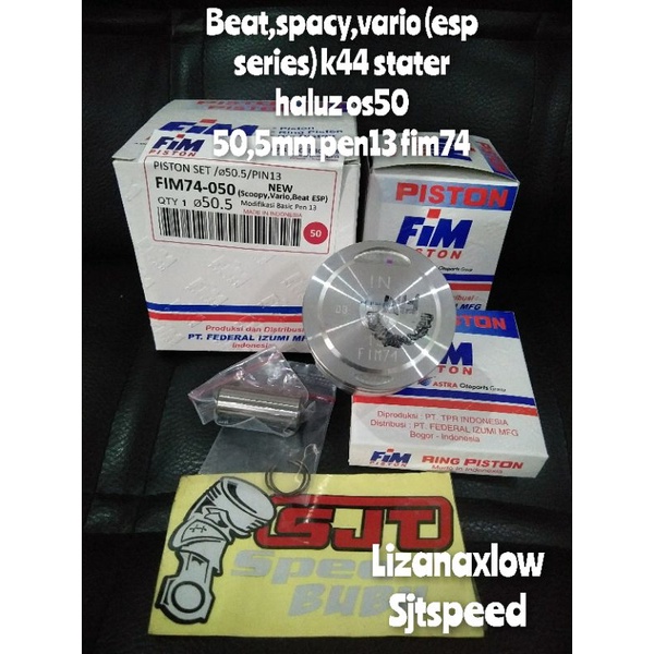 Piston fim beat esp k44 os 50 fim74 50,5 pen13 stater haluz-2