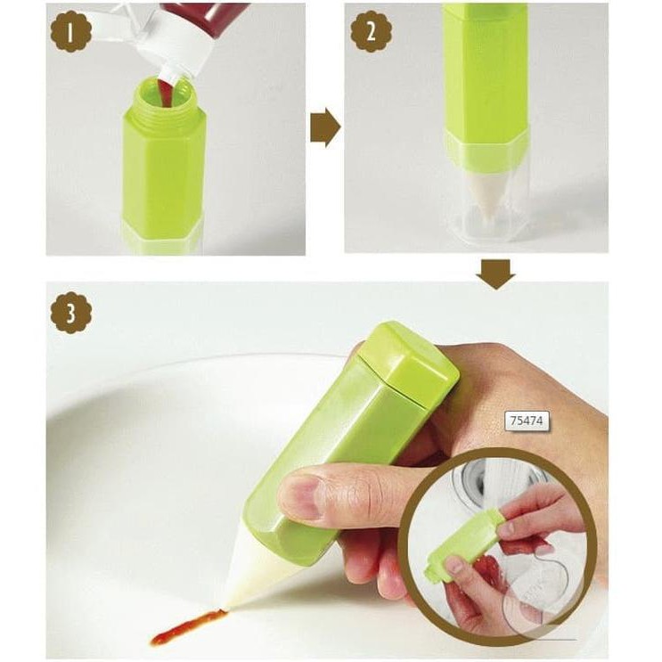 

Food Drawing Pen for bento nasi isi 3 pcs warna colours spidol pewarna