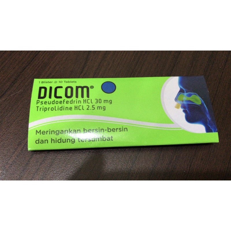 Jual DICOM Obat Flu 1 Strip Isi 10 Tablet | Shopee Indonesia