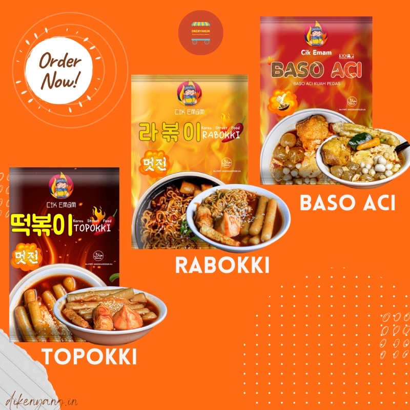 

BASO ACI / TOPOKKI / RABOKKI KOREAN CIK EMAM