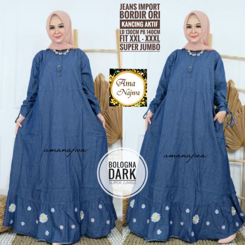 Bologna Super Jumbo Gamis Ld 130