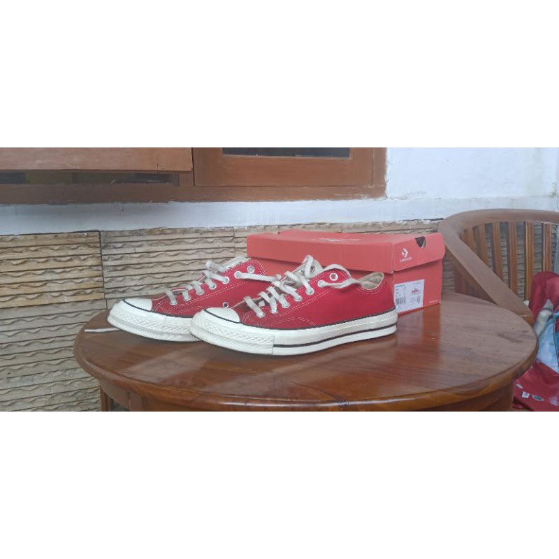 (SECOND) CONVERSE 70S ORIGINAL RED SIZE 42