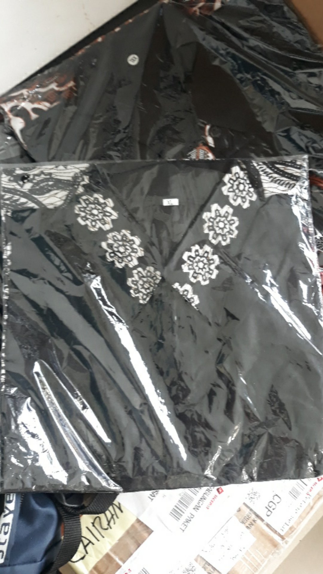 Kemeja Batik Lengan Panjang Batik  Danabrata Pria Motif Songket Hijau Kode 031 M L Xl Xxl Regular