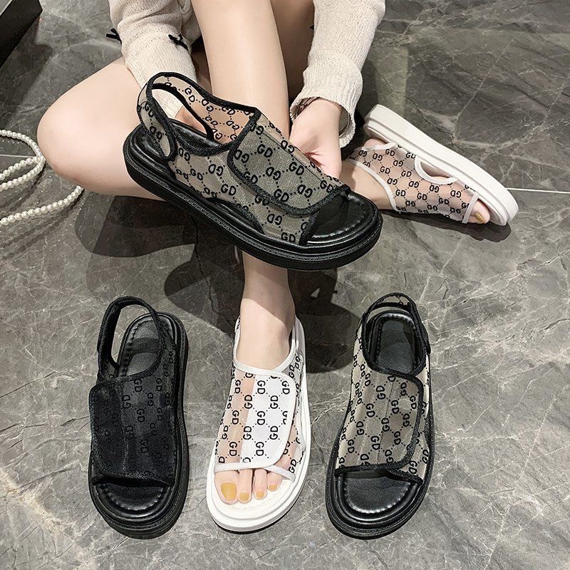 Sepatu Sandal Wanita Tinggi Sandals Cewek Slip Slingback Bukaan Atas Korean Style Elegant dan Terbaru 2022