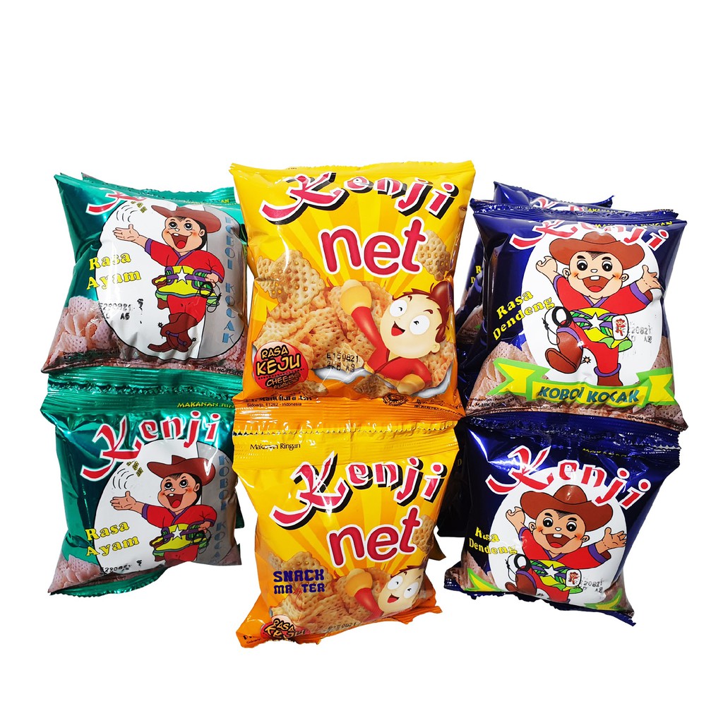 

Kenji Net Snack Jadul - Netto 10 bks x 9gr