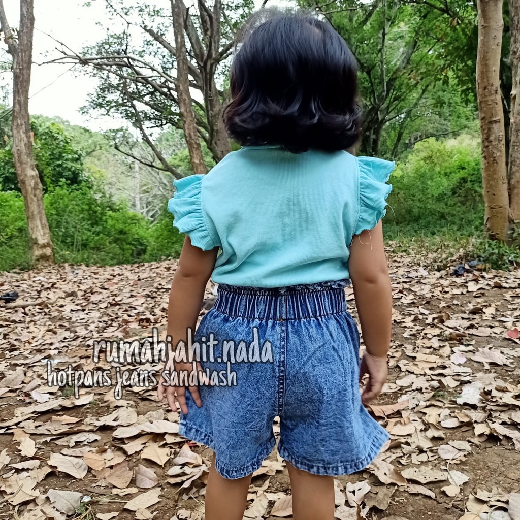 HOTPANTS JEANS ANAK SNOWBLUE