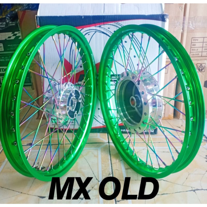 Velg Jari Jari Ring 17 140 X 140 1 Set Merk Rossi Untuk Motor Jupiter Z MX OLD Vega R