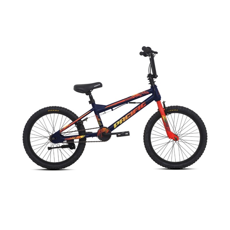 SEPEDA BMX PACIFIC 2068 2.0 ROTOR 360 DERAJAT 20 INCH BLUE ORANGE