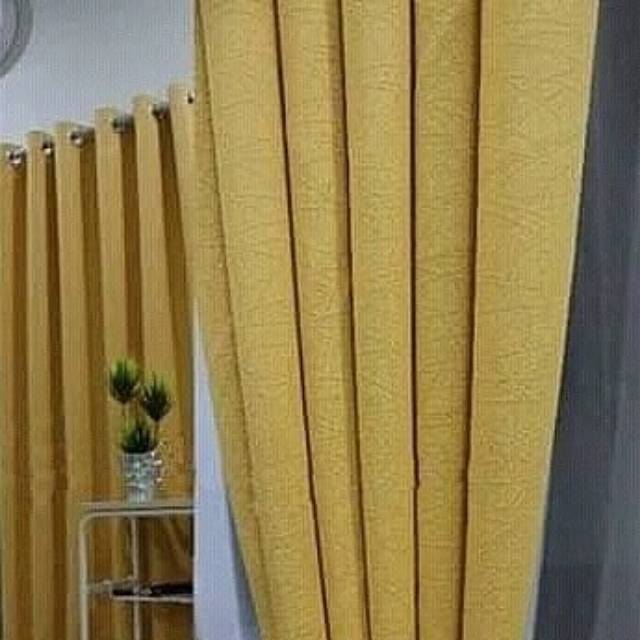 Gordyn Blackaut polos 8varian warna merah ungu coklat