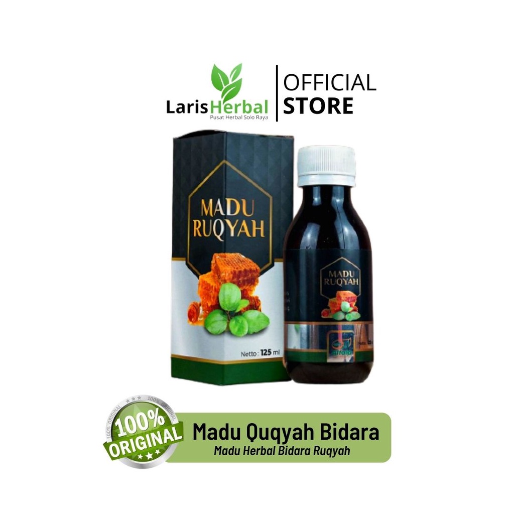 

ORIGINAL Madu Ruqyah BidaraAlfafa 125ml | Madu Ruqyah Pengusir Jin