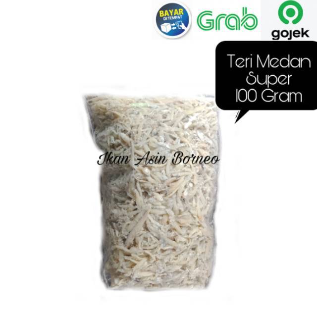 Ikan Asin Teri Medan Teri Nasi 100 Gram