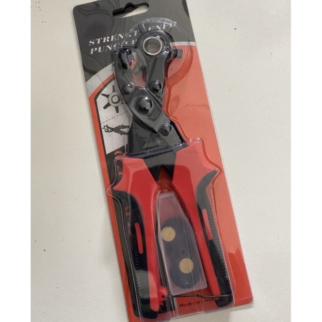 Tang Plong Sabuk Bulat Oval / Pelubang kulit ikat pinggang impor