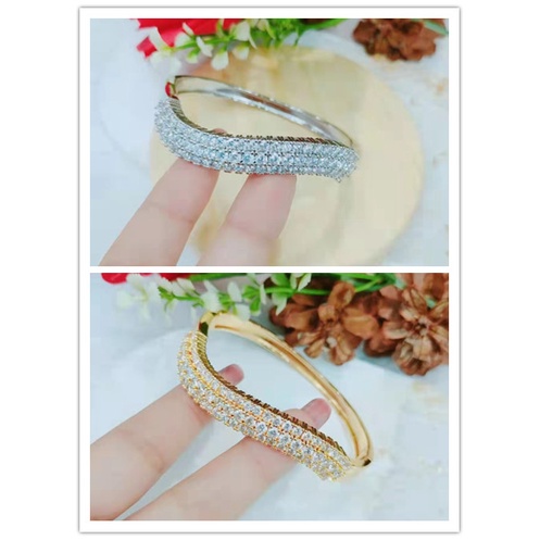 Gelang Xuping Mata Full Lapis Emas Perhiasan Fashion 1248