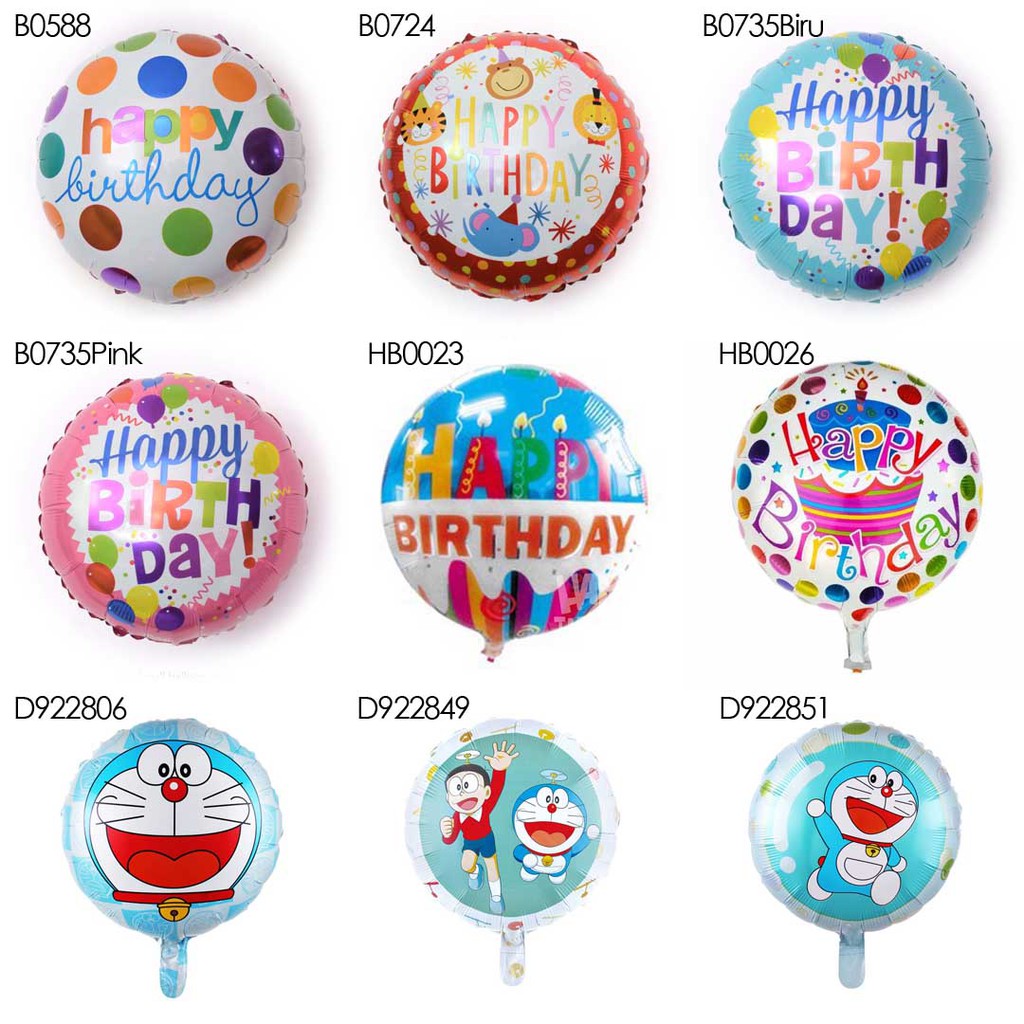 BALON FOIL BULAT ANEKA TEMA GAMBAR LOL EMOJI LINE PAW PATROL HBD ENGAGEMENT