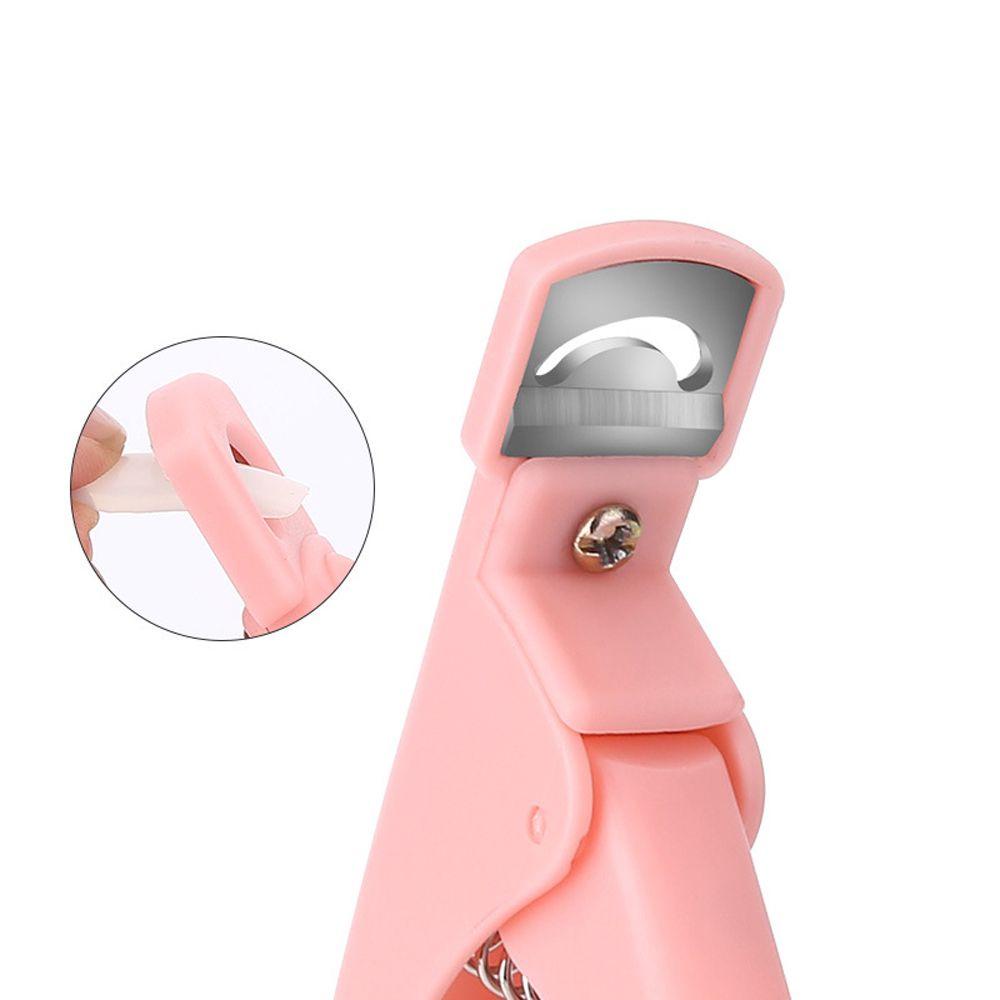 Mxbeauty Nail Tips Cutter 1pc Lurus French Nail Catcher Trimmer Kuku Palsu/Kuku Palsu/Pemangkas Kuku Buatan Berbentuk U Manicure Pedicure