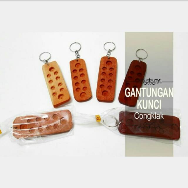 SOUVENIR PERNIKAHAN GANTUNGAN KUNCI CONGKLAK / GANTUNGAN KUNCI / SOUVENIR PERNIKAHAN