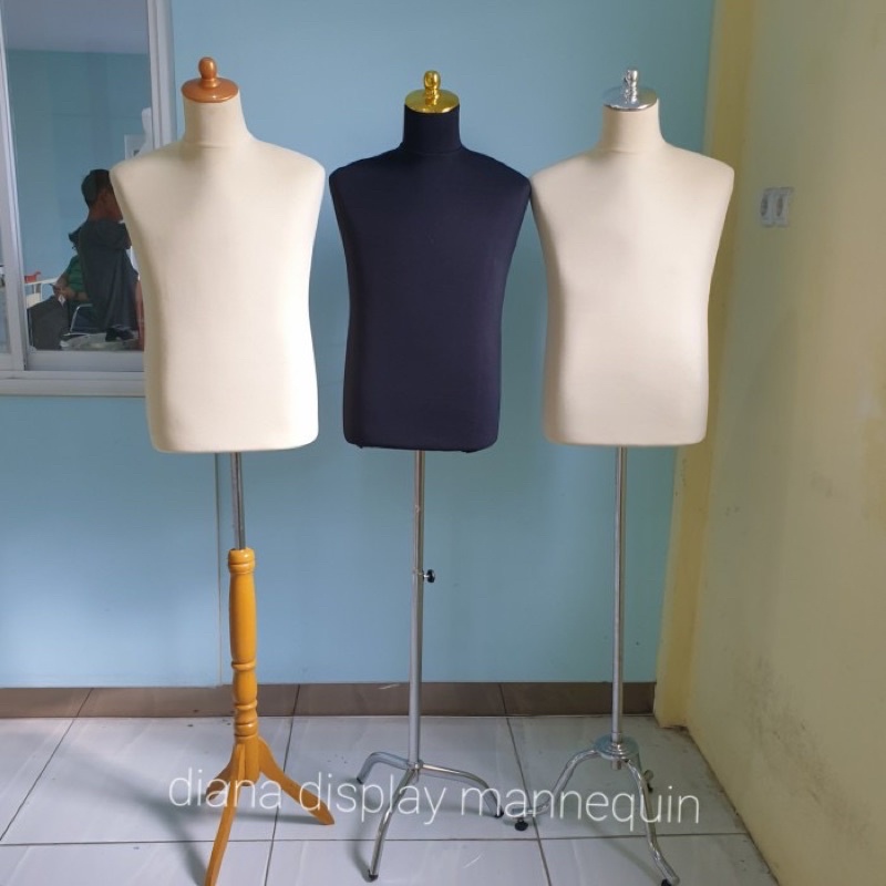 PATUNG MANEKIN DM PRIA LAPIS BUSA DISPLAY BAJU PRIA DEWASA JAS KAOS