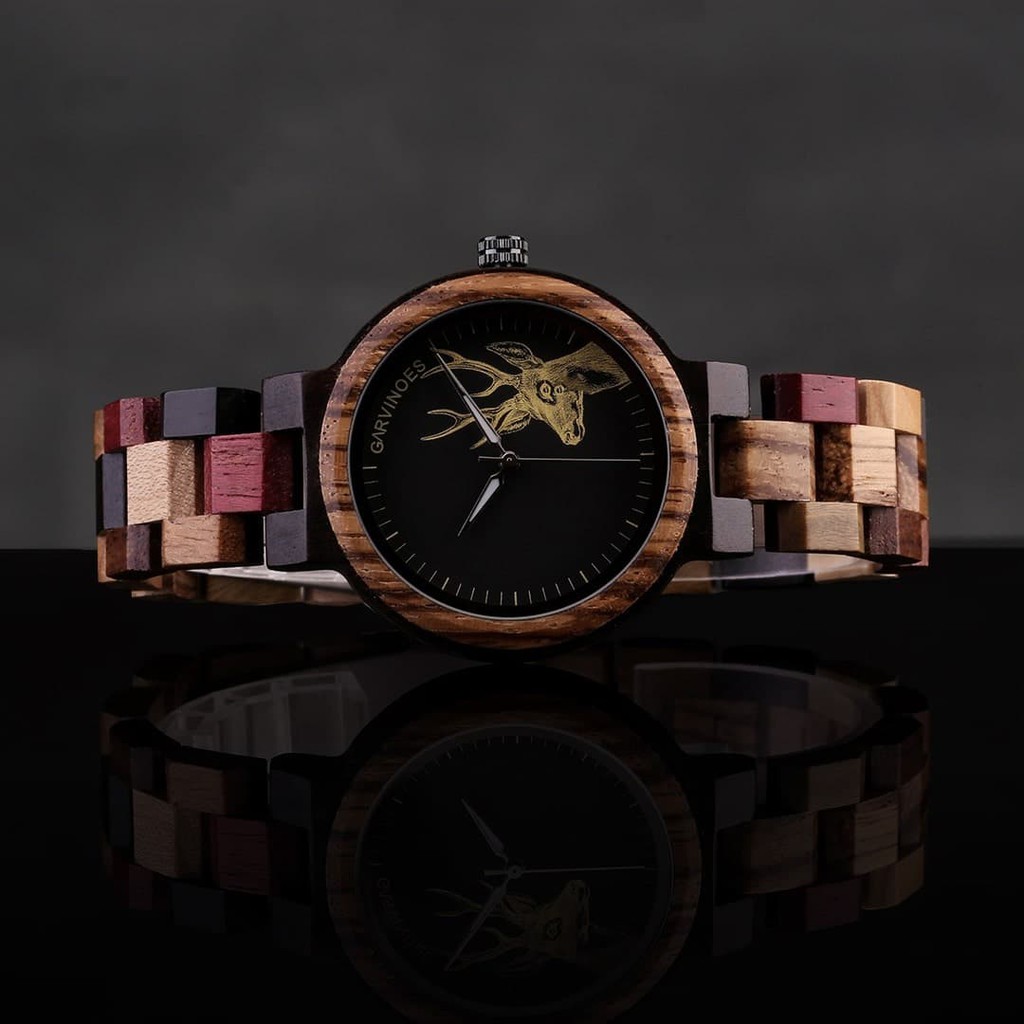 JAM TANGAN KAYU WANITA GARVINOES - Merian Series / JAM TANGAN BRANDED WANITA ORIGINAL ASLI MURAH
