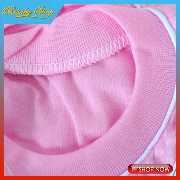 3pc Kaos Baju Oblong Harian Bayi Murah Pink Biru Kuning