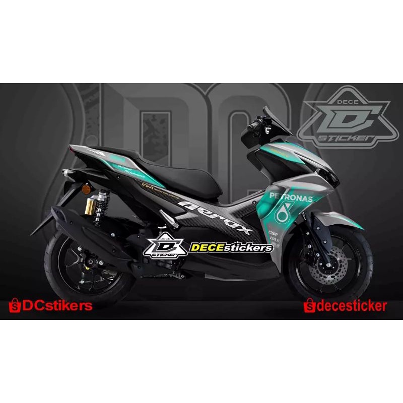 decal aerox 155 petronas