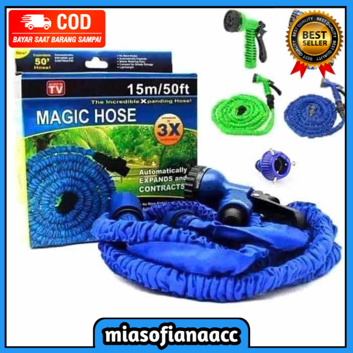 (COD) Selang Air Magic Hose 15M / 50ft serba guna