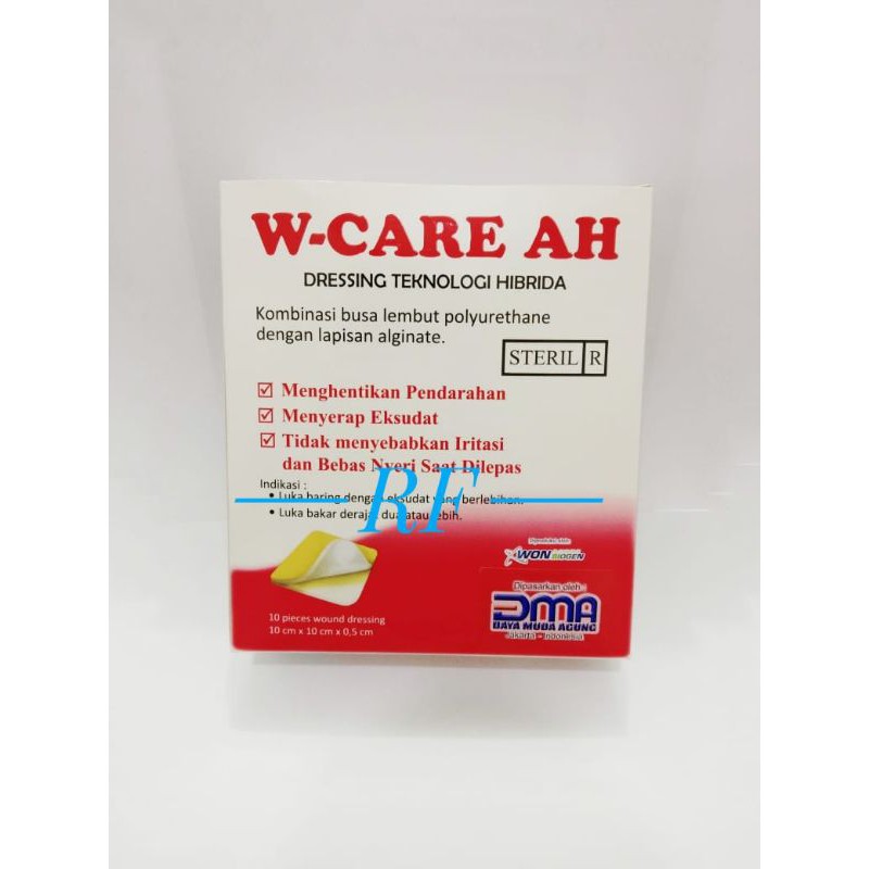 

W Care Ah isi 10 lembar per box - jual per box (Mahakam)