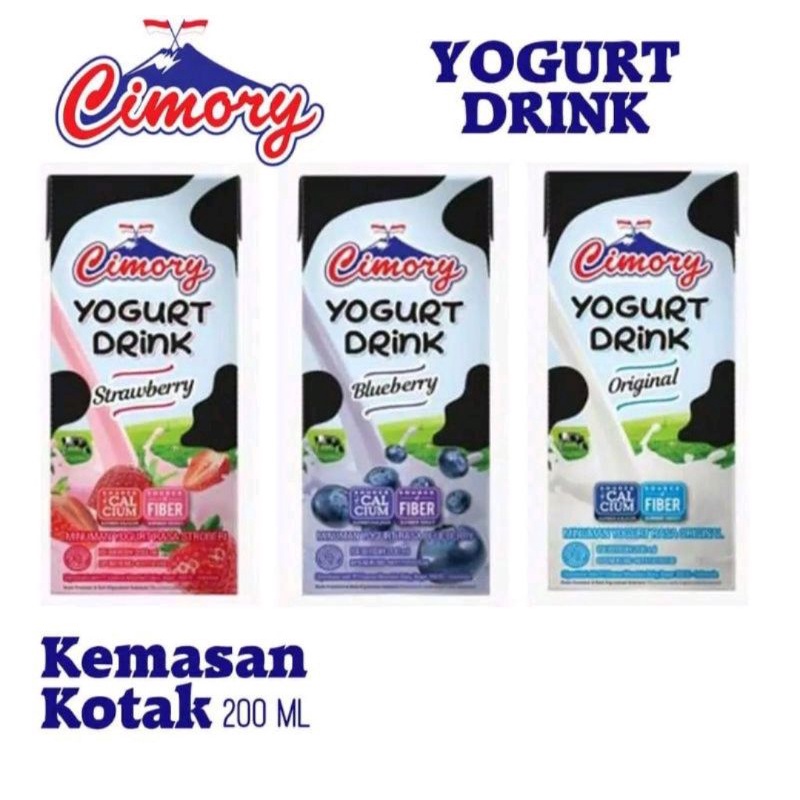 CIMORY YOGURT 125ML &amp; 200ML (1DUS)