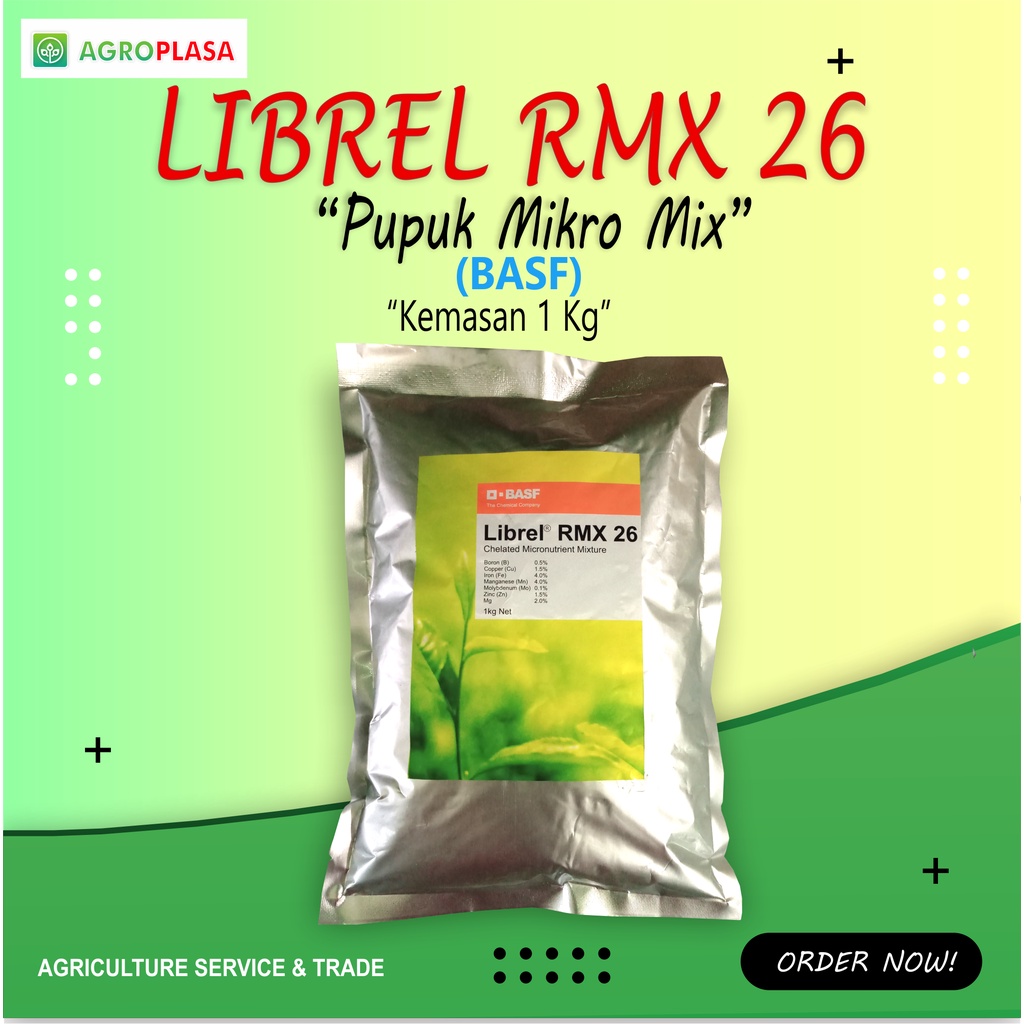 Pupuk Mikro Mix Librel RMX 26 Basf 1kg
