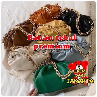 iBAGS 2764 Kulitnya Tebal { 1KG BISA 2PCS } - Tas Selempang Kerut Import Wanita Clutch Tas Andin ...