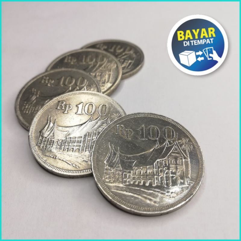 Uang Koin Kuno Indonesia Koleksi 100 Rupiah Tebal Dijamin Asli Murah Bergaransi